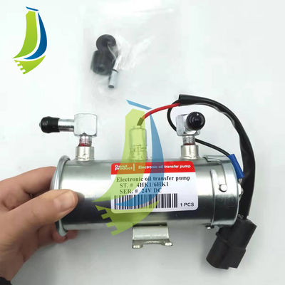 Electronic Oil Transfer Pump 24V For 4HK1 6HK1 Engine Spare Parts