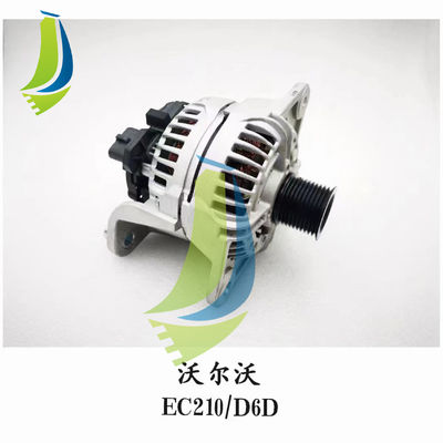 Diesel Alterator D6D Engine For EC210 Excavator Spare Parts